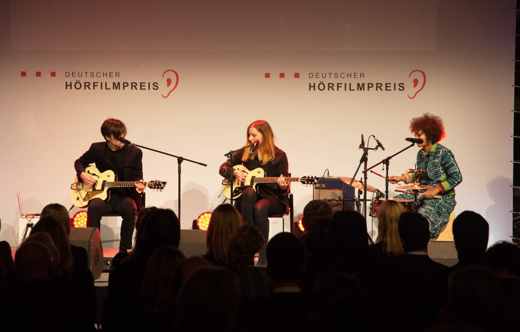 Judith Holofernes Trio - Deutscher Hörfilmpreis 2015   copyright: Anthez | Fotografie