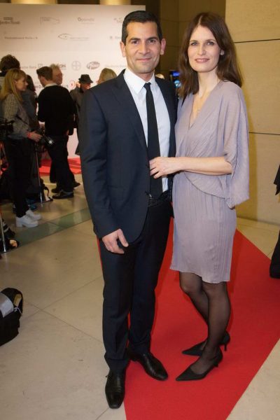 Mitri Sirin und Ehefrau Friederike -  Deutscher Hörfilmpreis 2015   copyright: Anthez | Fotografie